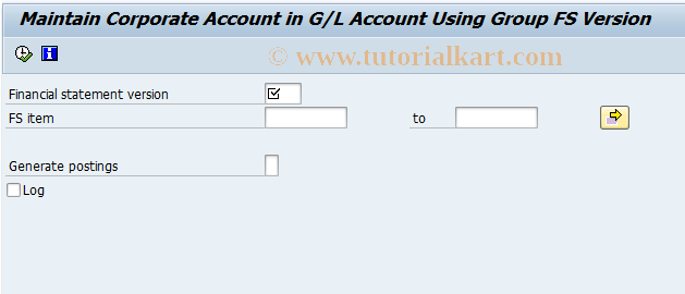 SAP TCode FBIC002 - Automatically Assign Accounts