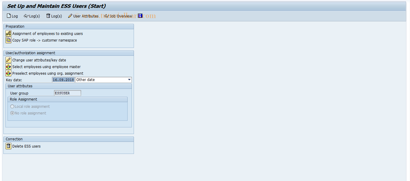 SAP TCode FBICRC002 - Set Up Assignment Confirmation