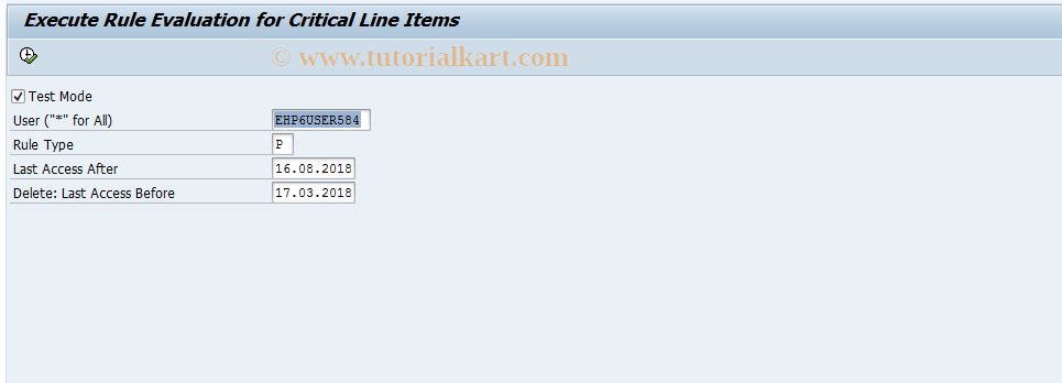 SAP TCode FCOM_ALERT_PL - Profit Center Monitor Rule Evaluatio