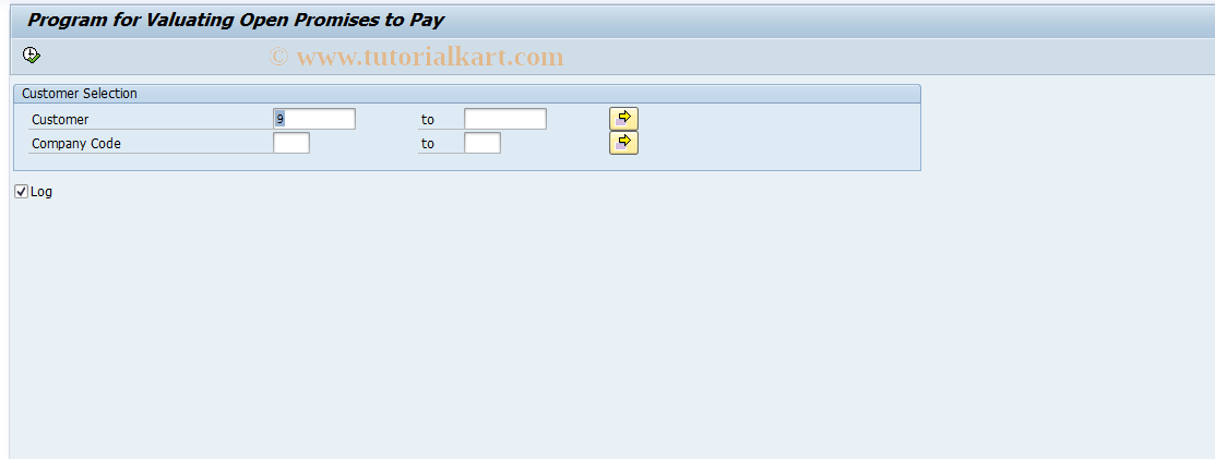 SAP TCode FDM_JUDGE - Valuation of Promise to Pay