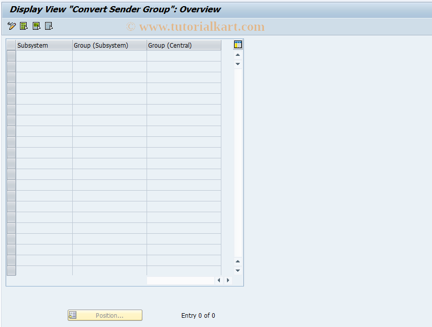 SAP TCode FF$B - Convert Planning Group