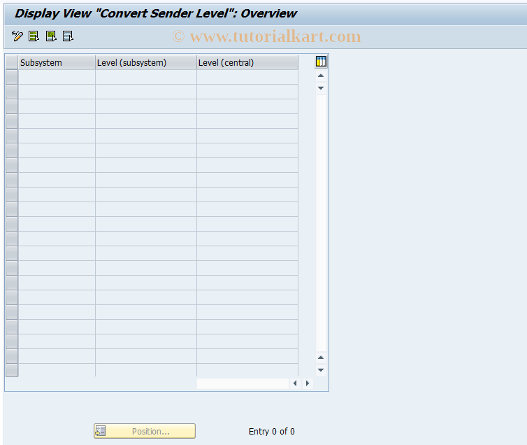 SAP TCode FF$C - Convert planning level