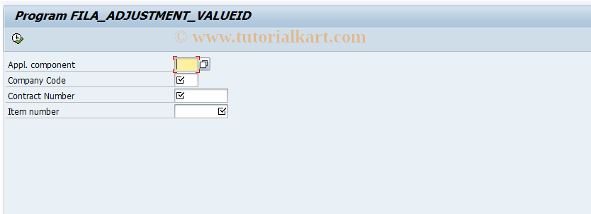 SAP TCode FILAADJREV - Reverse Value ID Change