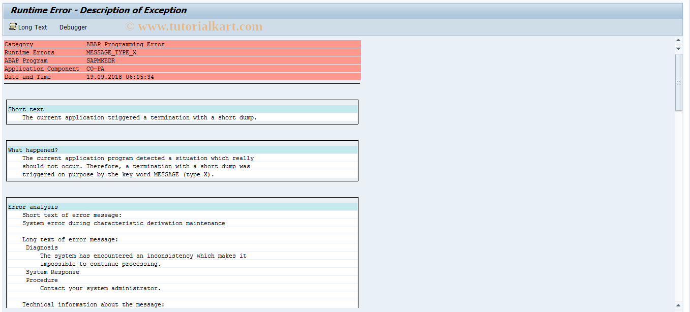 SAP TCode FILAVSRDEF_VALID - Validation Determination