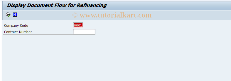 SAP TCode FILA_RE_DOC_FLOW - Display DocFlow for Refinancing