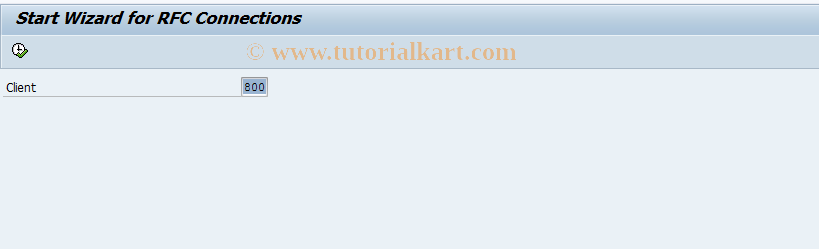 SAP TCode FINB_TR_WZ - RFC Connection Wizard