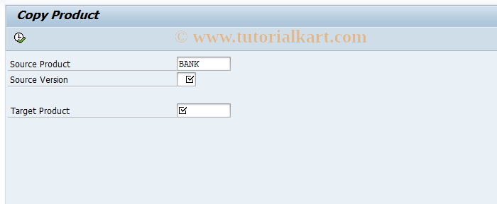 SAP TCode FIPRD4 - Copy Product