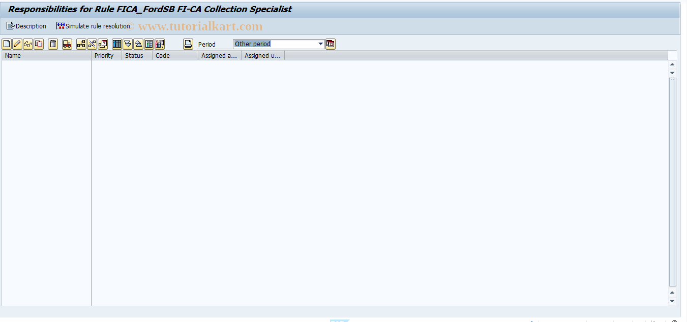 SAP TCode FKKCLERK_CM_CUAGENT - Responsiblity Maintenance for Clerk