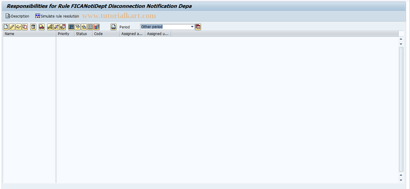 SAP TCode FKKCLERK_DN_CUCENTER - Maintain Department Responsibilities