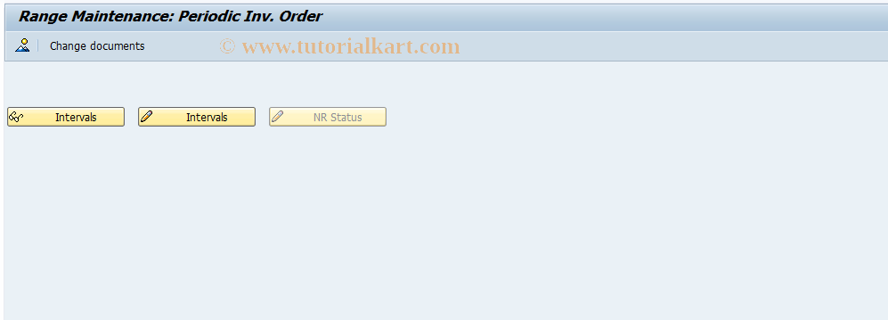 SAP TCode FKKINVSRCD_NUM - Number Range of Source Documents