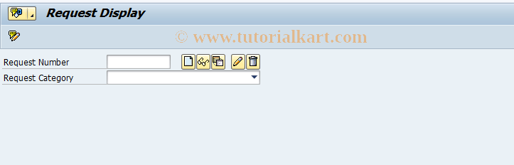 SAP TCode FKKORD1_EXT - Display Requests