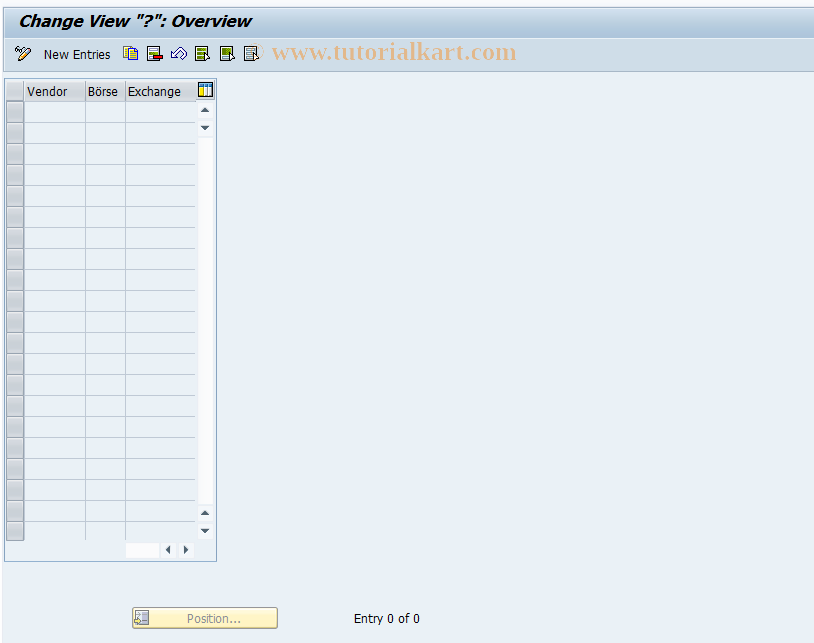 SAP TCode FKR3 - Conversion Exchange