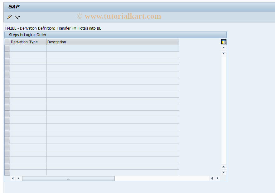 SAP TCode FM2BL_DERIVER - CO-PA Rule for FM transfer to BL