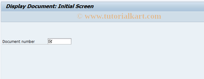 SAP TCode FM2F - FM: Display Budget Document