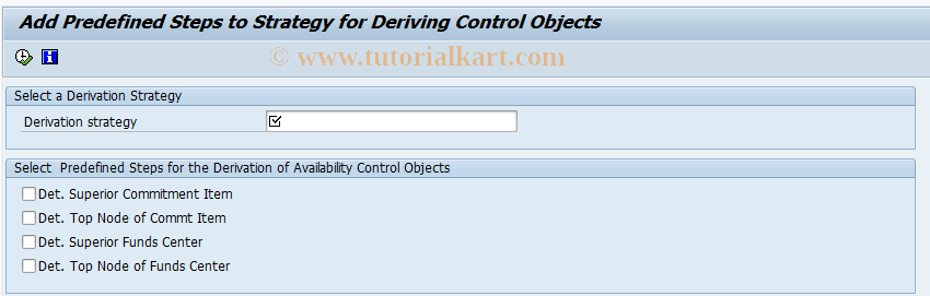 SAP TCode FMAVCDERIAOPREDEF - Add predefined steps (AFMA)