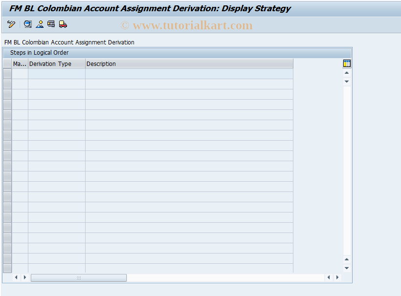 SAP TCode FMBLCOAD - Colombia budgetary ledger derivation