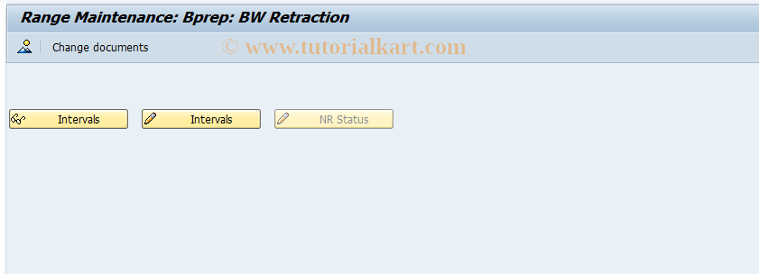 SAP TCode FMBPNO - Number Range Maintenance: FM_BPREPBW