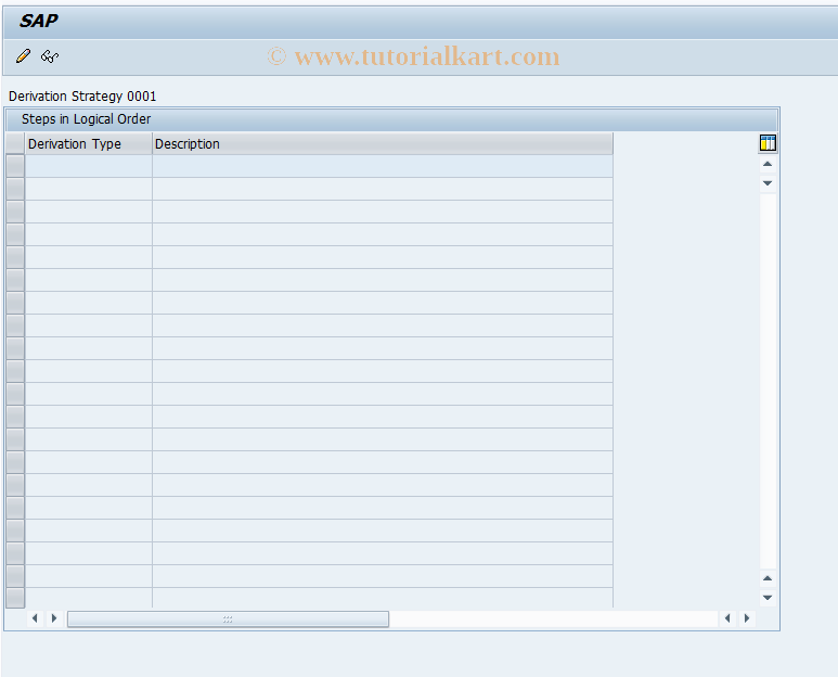 SAP TCode FMBPRRC - Change Derivation Strategy