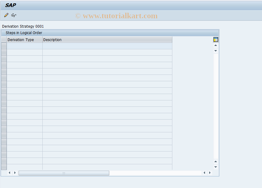 SAP TCode FMBPRRC_COMMON - Change Derivation Strategy