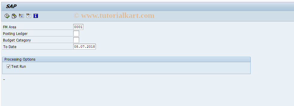 SAP TCode FMBSPOHISDEL - Delete Change History of Post. Addr.
