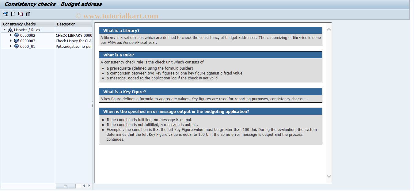 SAP TCode FMCCA - Definition of FM CC - Address based