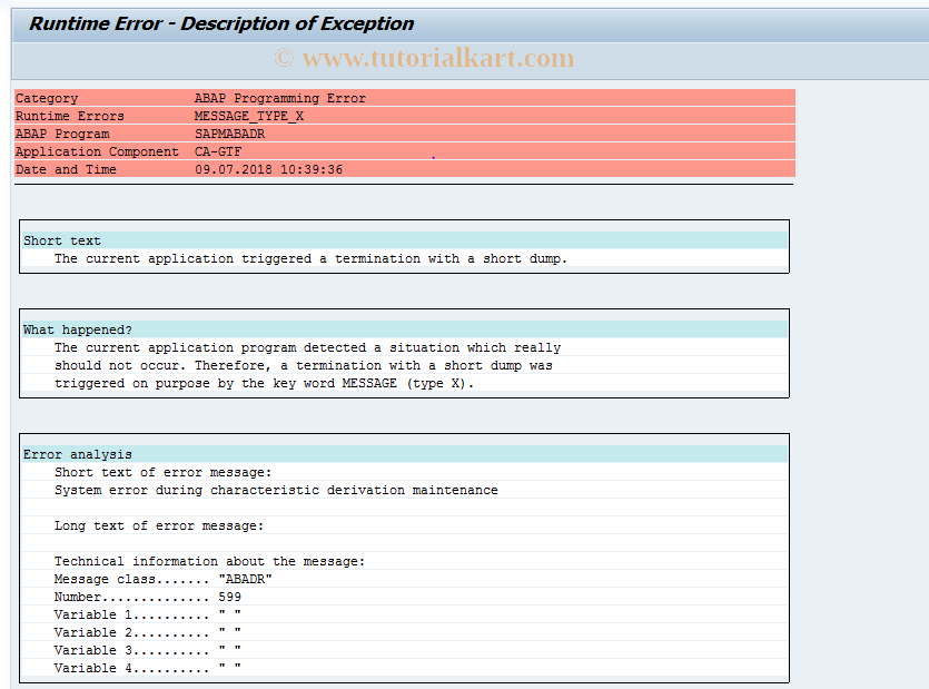 SAP TCode FMCCAVCDERIAO - Derivation of Control Object