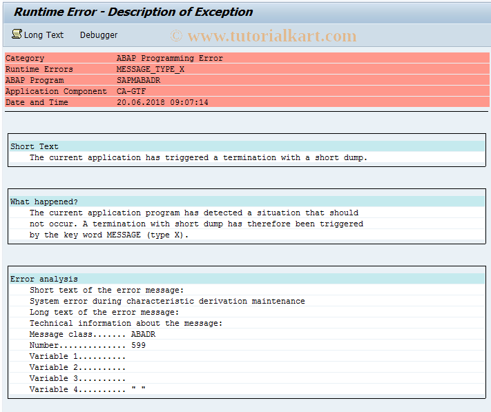 SAP TCode FMCCAVCDERITPROFR - CC Derivation of tolerance profile