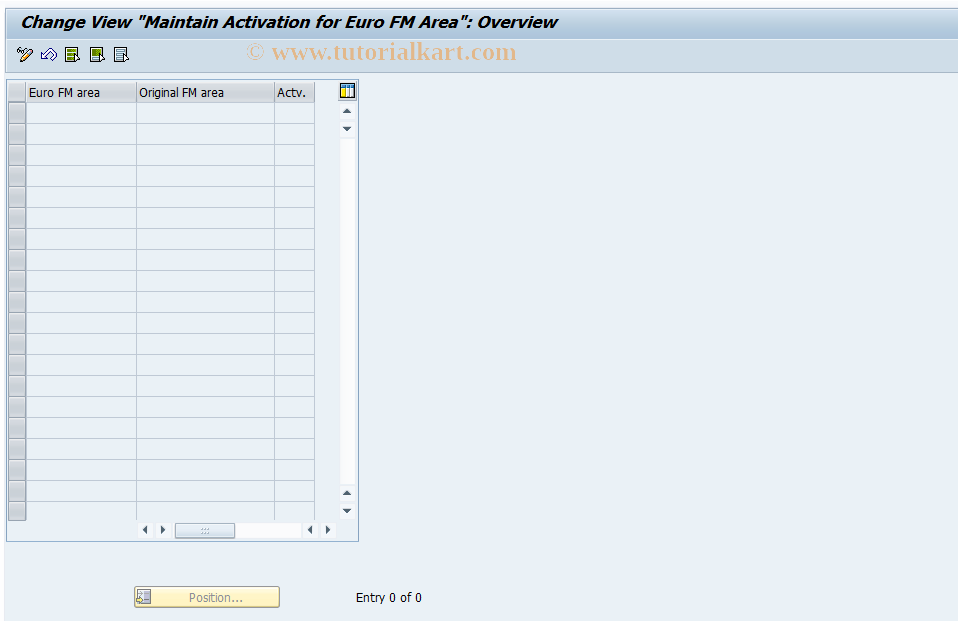 SAP TCode FMEURO4 - Deactivate Euro FM Area