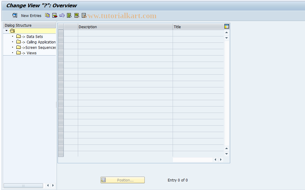 SAP TCode FMFA_0013 - FMFA: Role Categories