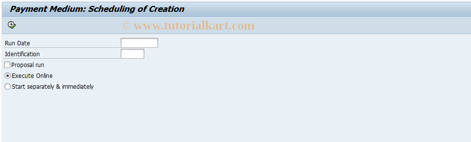 SAP TCode FMFG_SF108_REPRNT - SF1081/80 Reprint Output