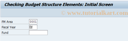 SAP TCode FMHC - Check Bdgt Structure Elements in HR