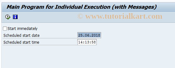 SAP TCode FMPSO50 - Check Mass Deferral Requests