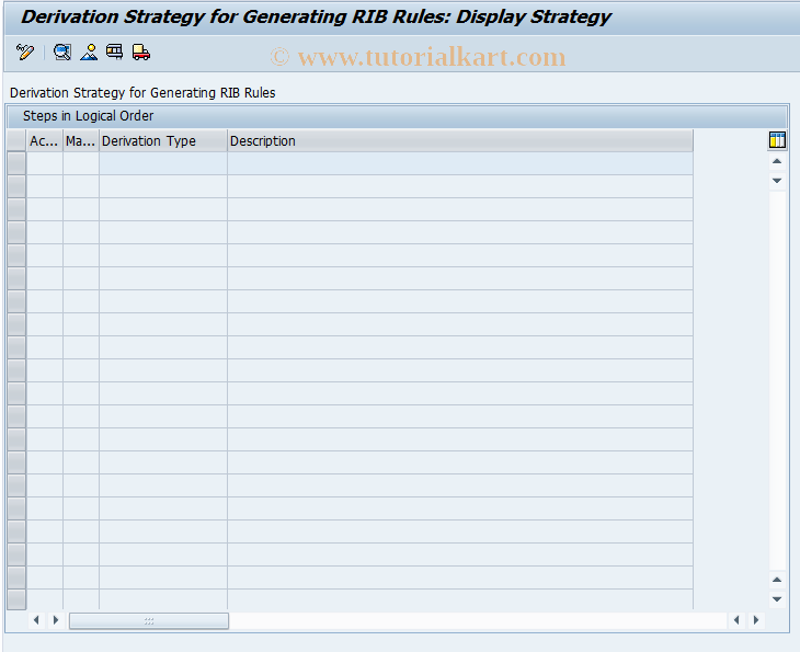 SAP TCode FMRBDERIMD - Assign Proposal for RIB Master Data