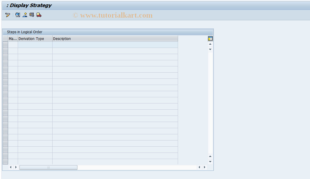 SAP TCode FMSGDERIVE - Fund message: customizing