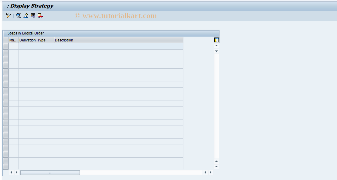 SAP TCode FMSGDERIVER - Fund message: customizing