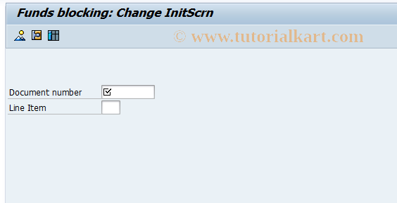 SAP TCode FMW2 - Change Funds Block