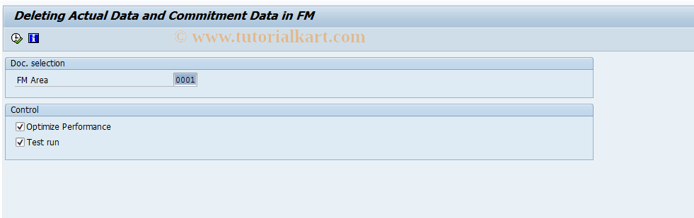 SAP TCode FM_DLFM - Deletes all FM Data (fast)