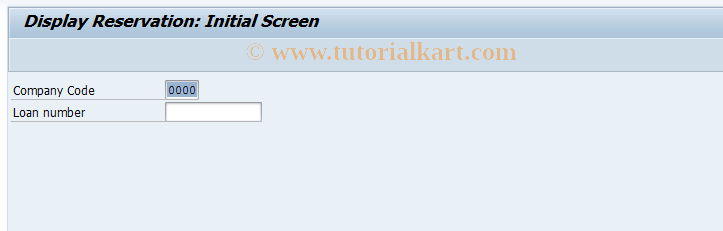 SAP TCode FN22 - Display borrower's note offer