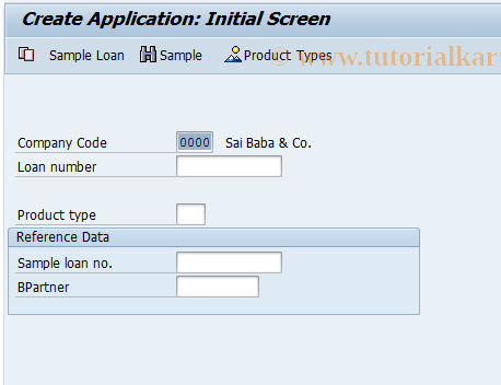 SAP TCode FN30 - Create policy interested party