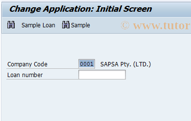 SAP TCode FN31 - Change policy interested party