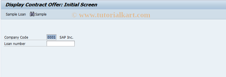 SAP TCode FNA8 - Display Policy Offer