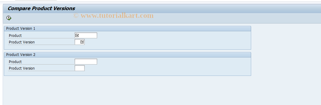 SAP TCode FNINL_PRODUCT_COMP - Compare Products for Install. Loans