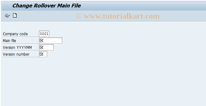 SAP TCode FNL5 - New business