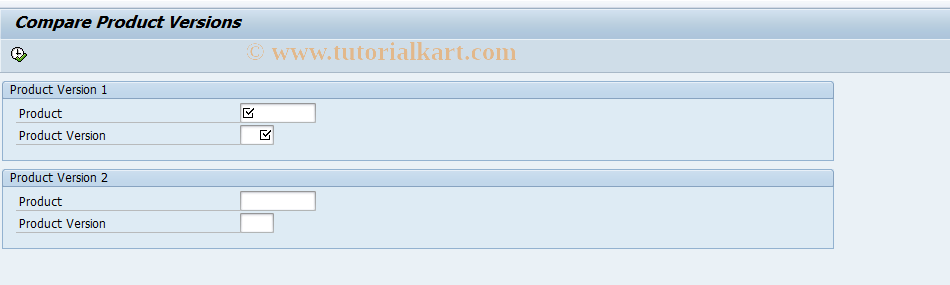 SAP TCode FNLOC_PRODUCT_COMP - Compare Products - Lines of Credit