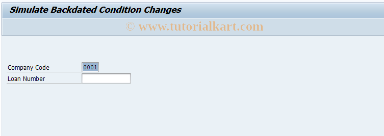 SAP TCode FNSIM_CORR - Simulate Backdated Condition Change