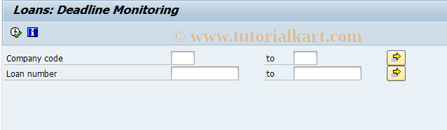 SAP TCode FNT1 - Automatic Deadline Monitoring