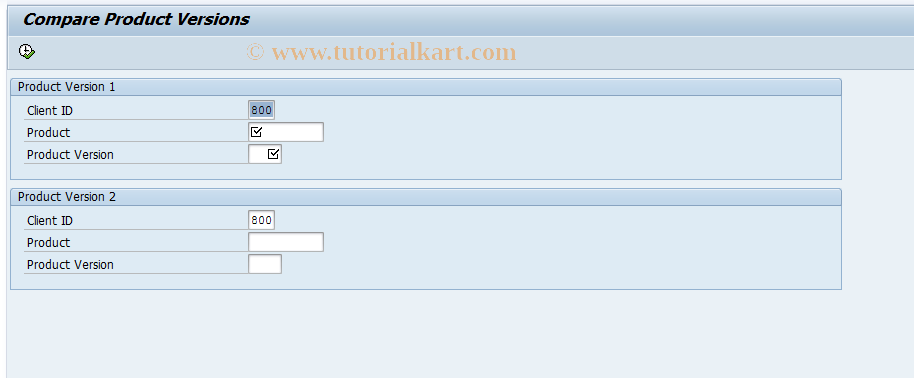 SAP TCode FN_CL_PRODUCT_COMP_C - Comp.Prods.- Cons.Loans Using Client