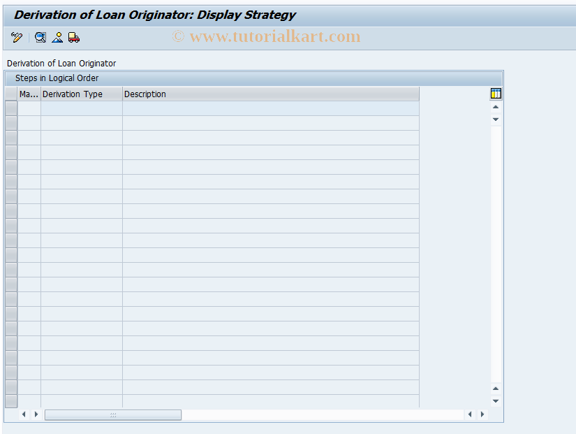 SAP TCode FN_DERI_ORIGINATOR - Derivation Rules for Originator