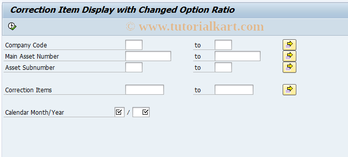 SAP TCode FO8L - Changed Option Rate Ratios