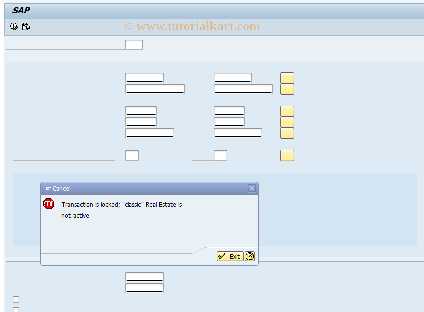 SAP TCode FOAI - Activate rent adj.: Free adjustment